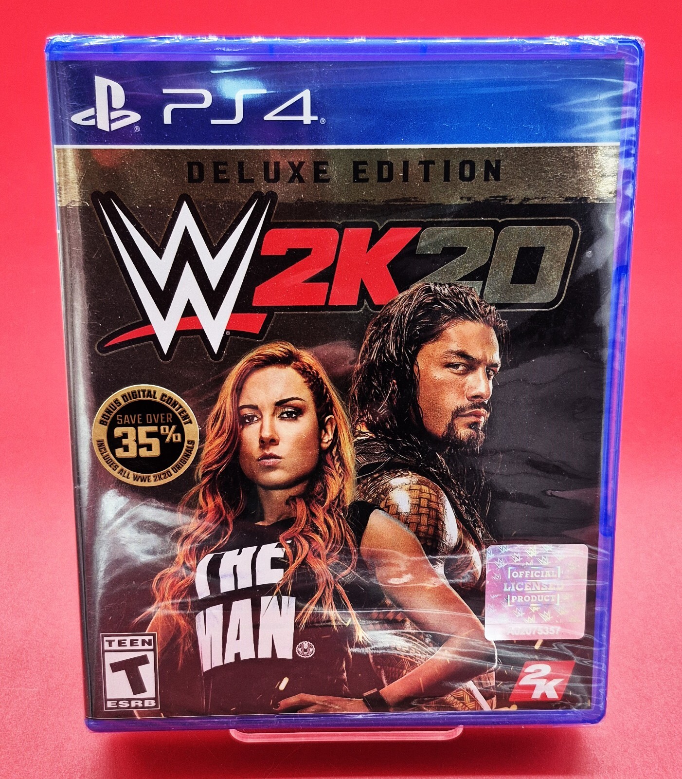 WWE 2K20 Deluxe Edition (Sony PlayStation 4, PS4)