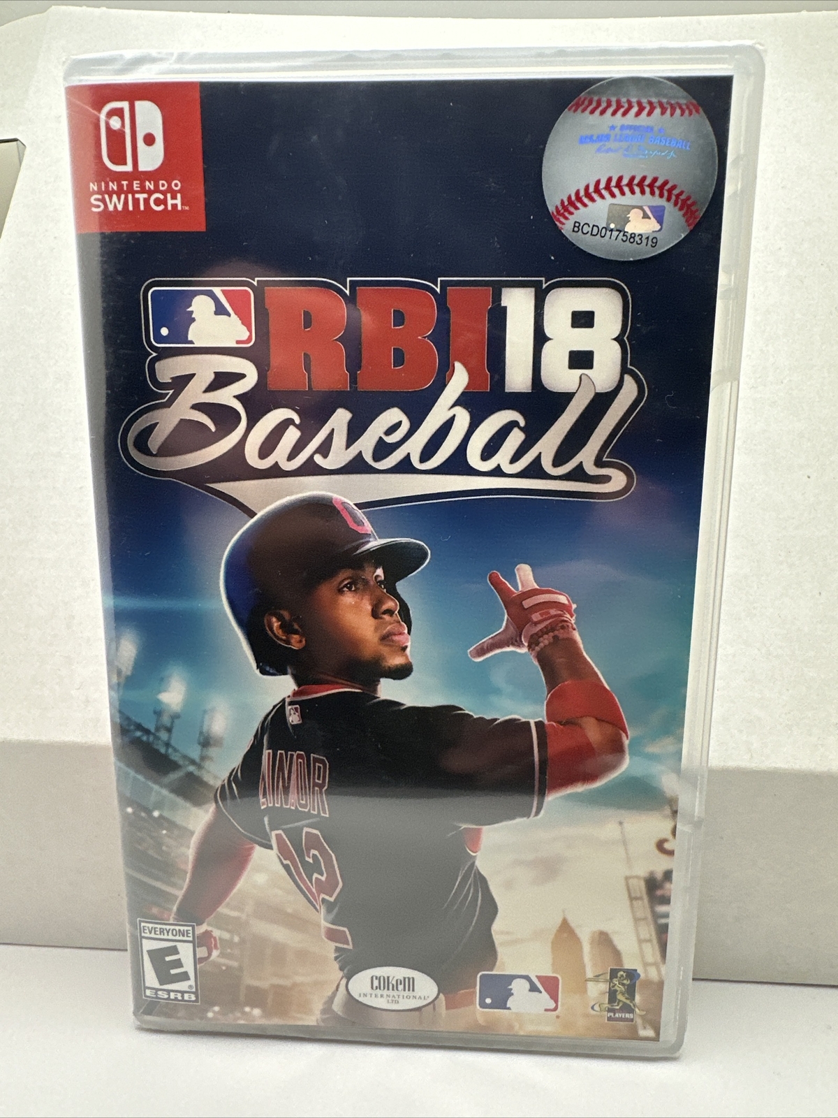 R.B.I. Baseball 18 (Nintendo Switch, 2018) Francisco Lindor MINT HTF SEALED NEW!