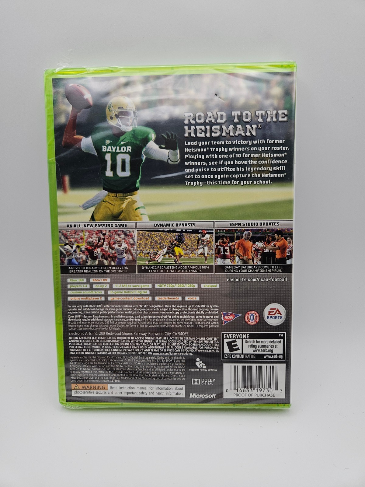 NCAA Football 13 SEALED – Brand New – Xbox 360