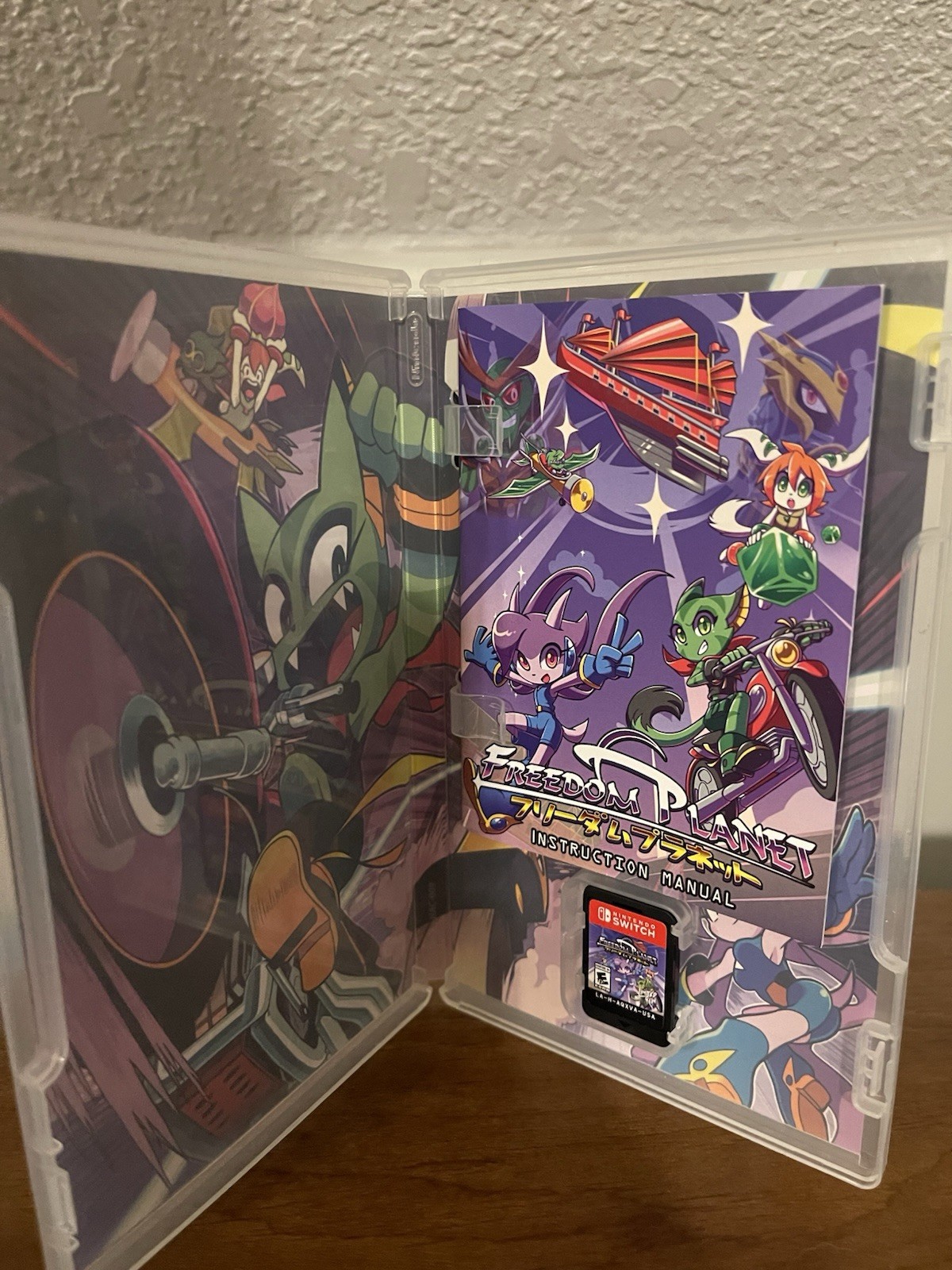 Freedom Planet Nintendo Switch 2019 LRG #035 No Card