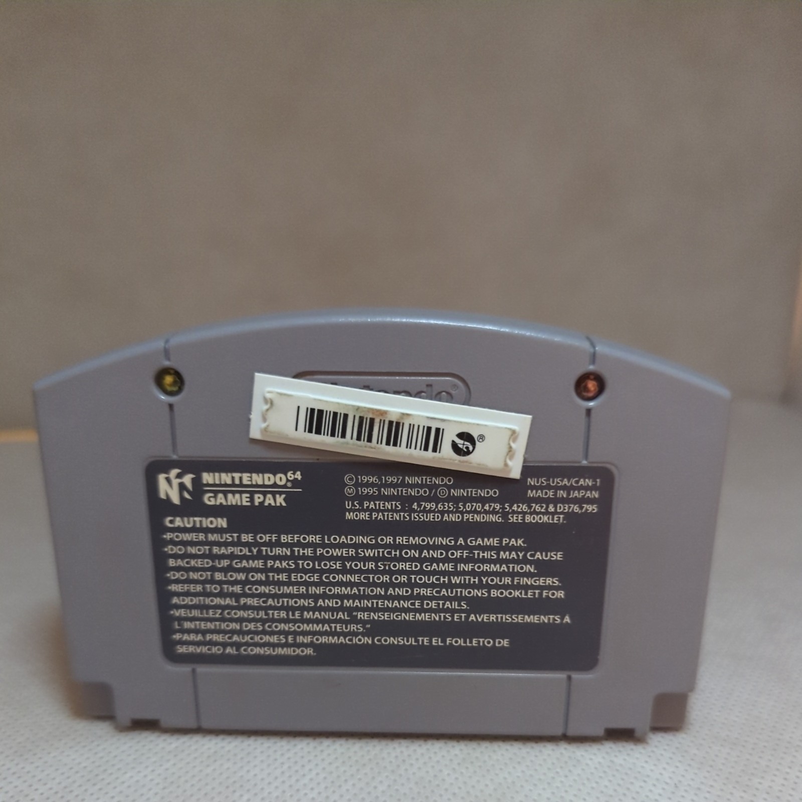 Diddy Kong Racing (Nintendo 64, 1997) Authentic & Tested