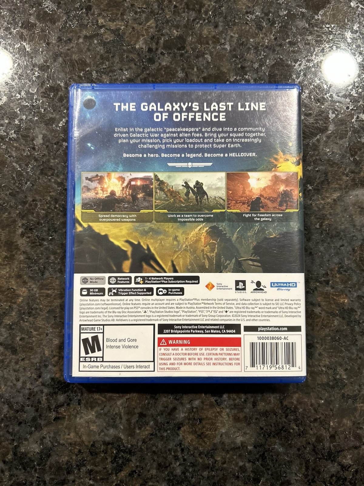 Helldivers II 2 (Sony Playstation 5/PS5) – COMPLETE/CIB