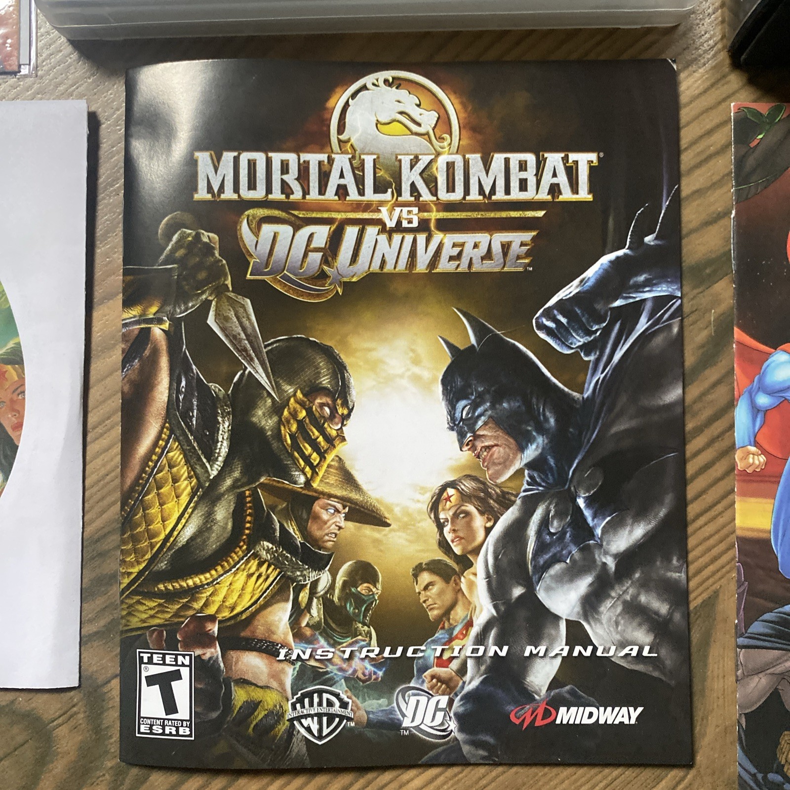 Mortal Kombat vs DC Universe Kollector’s Edition + Promo Card Playstation 3 PS3