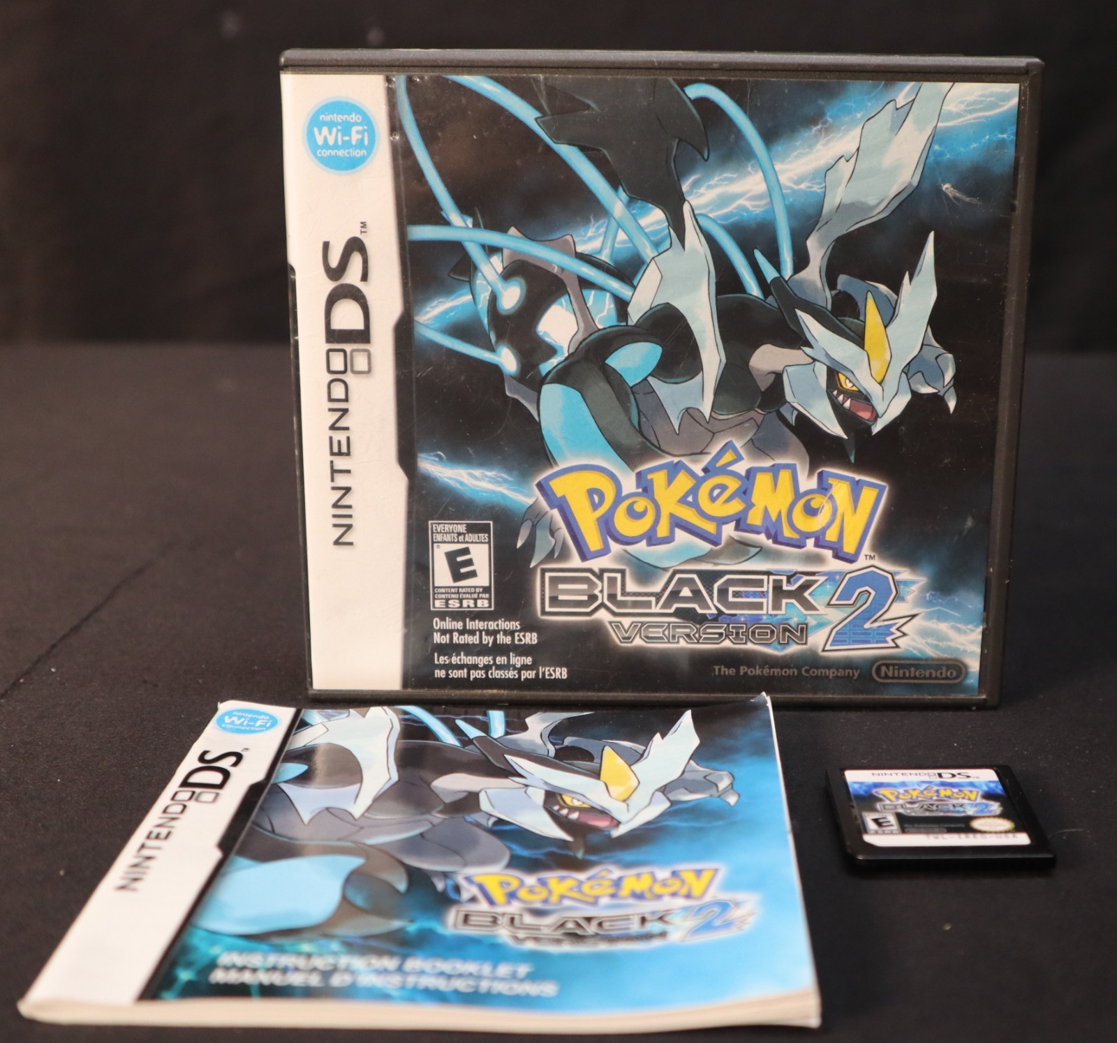 Pokémon Black Version 2 Nintendo DS Complete 2012 Authentic CIB Tested