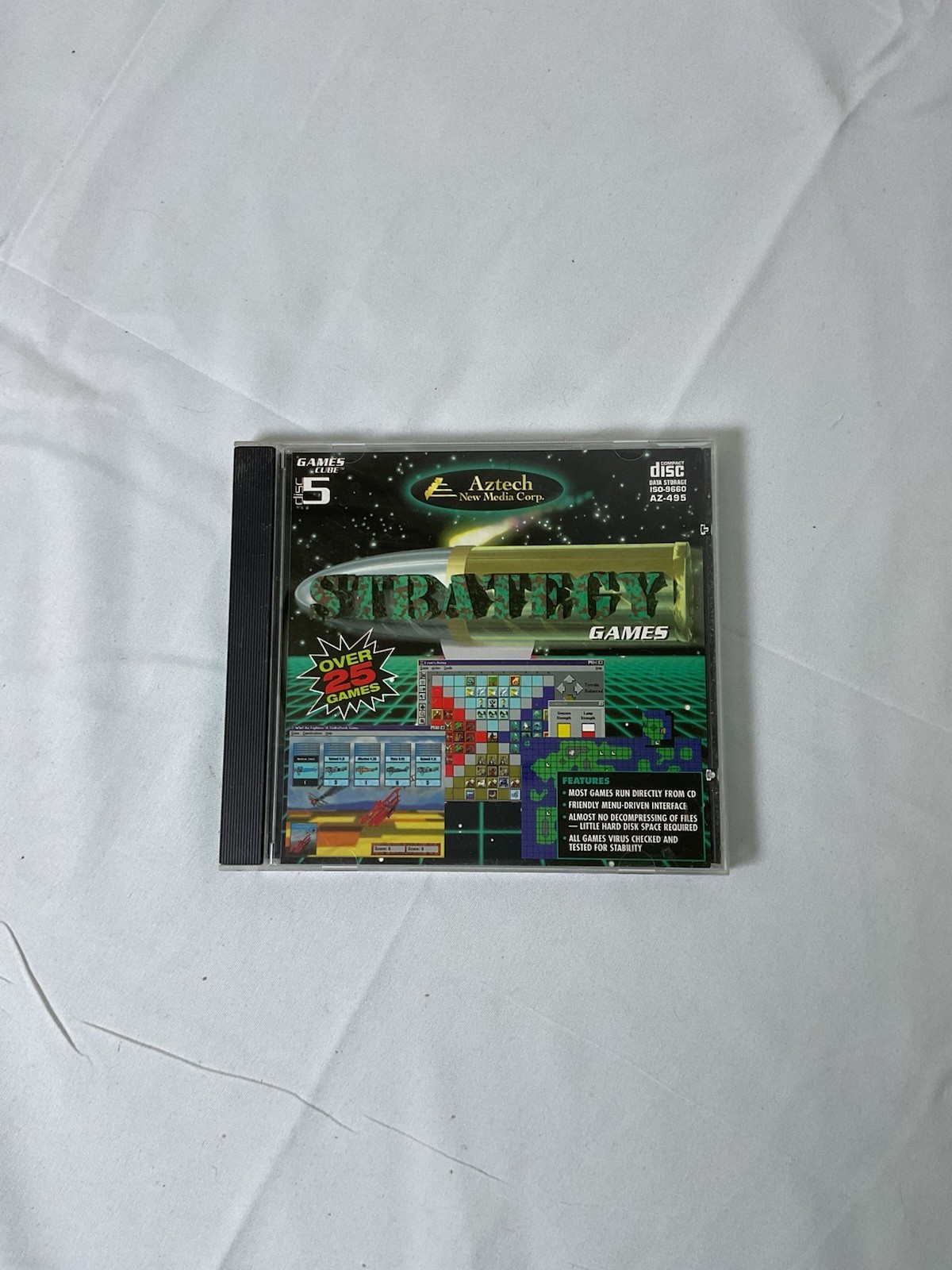 Strategy Games – Disc 5 (Aztech New Media Corp., Windows, 1996)