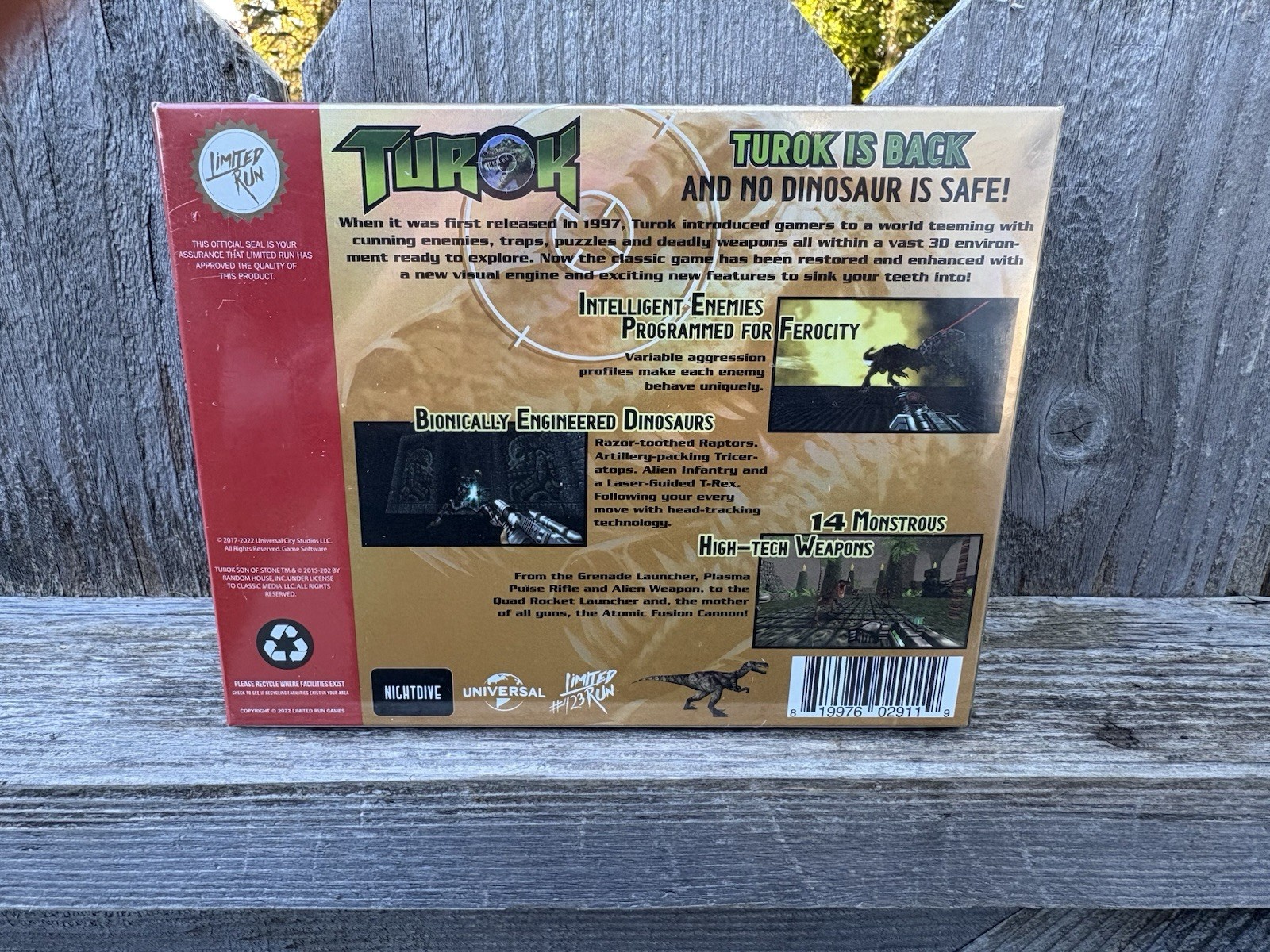 Switch Limited Run #43: Turok Classic Edition (PS4) – New & Sealed