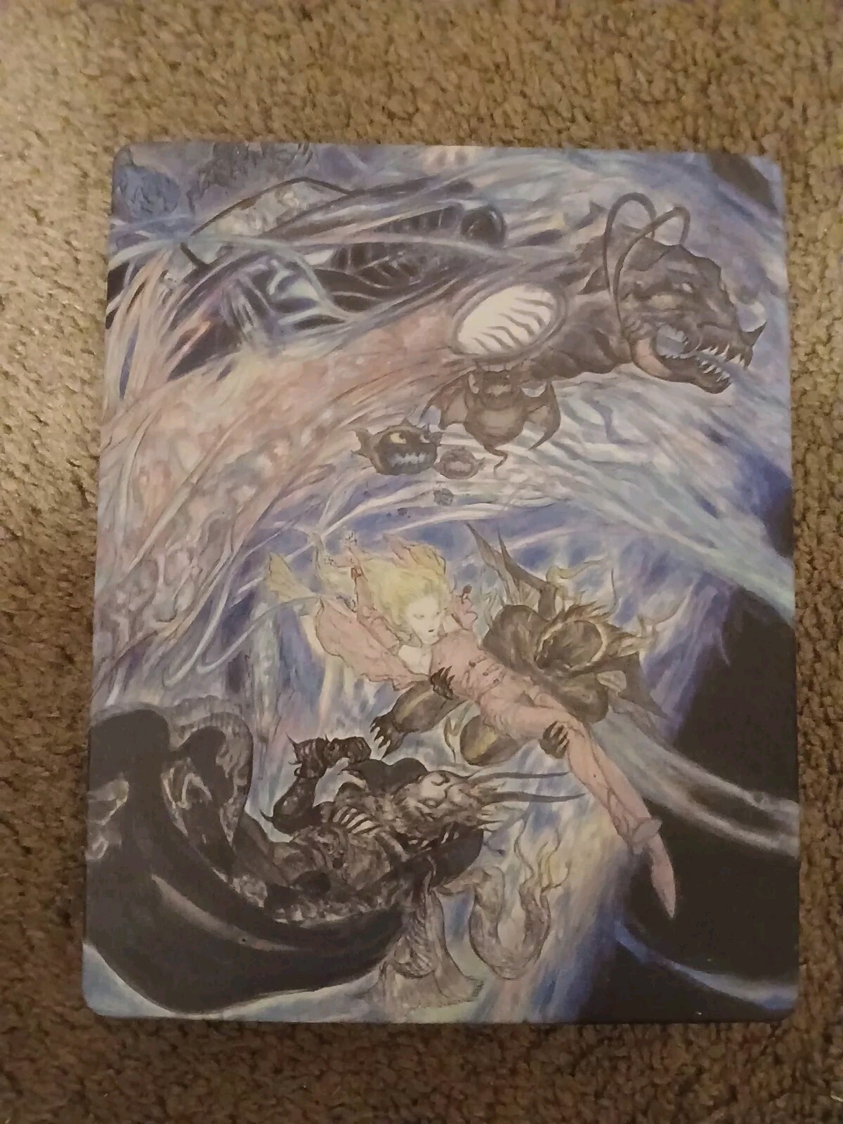 Authentic & Tested Final Fantasy XV Deluxe Edition Steelbook For PS4, Minty, Cib
