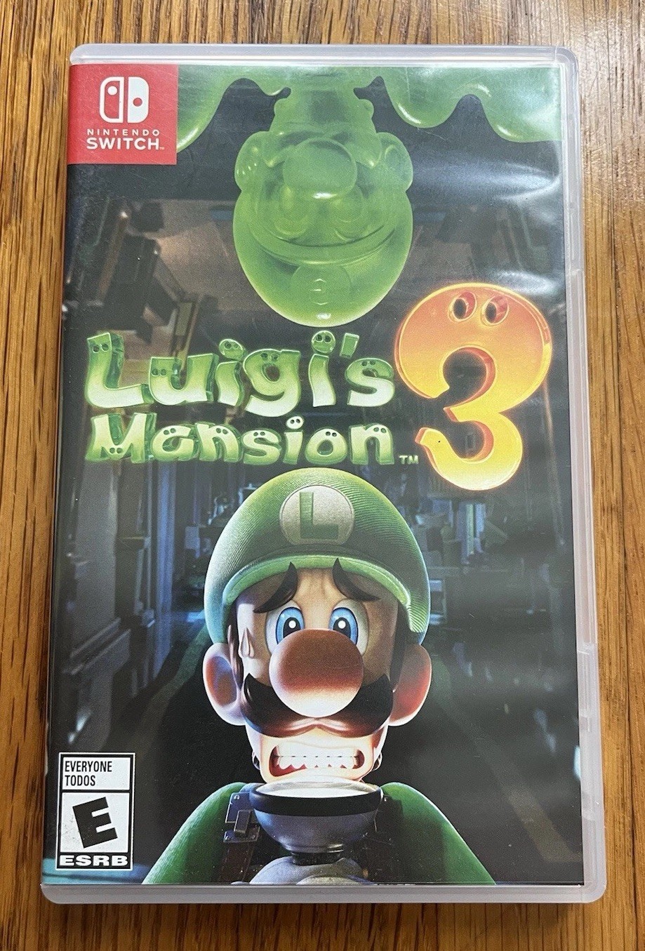 Luigi’s Mansion 3 Nintendo Switch Game w/Case Working