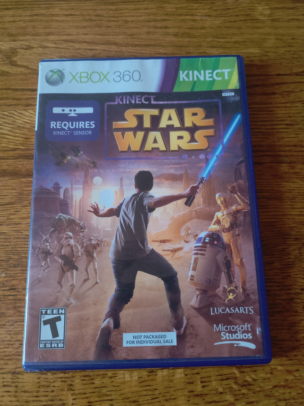 Kinect Star Wars (Xbox 360, 2012) Complete CIB Purple Case FAST SHIP