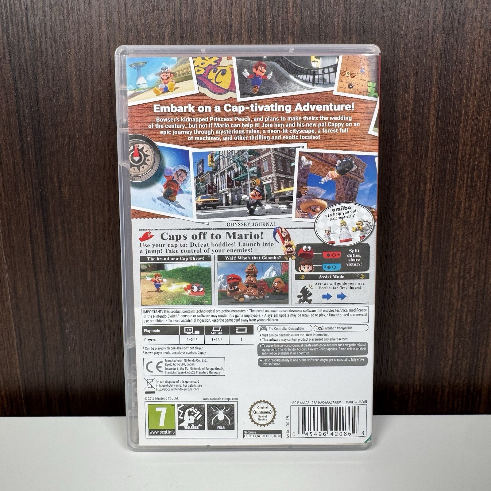 Nintendo Super Mario Odyssey (Super Mario Series) PEGI 7 PAL – Nintendo Switch
