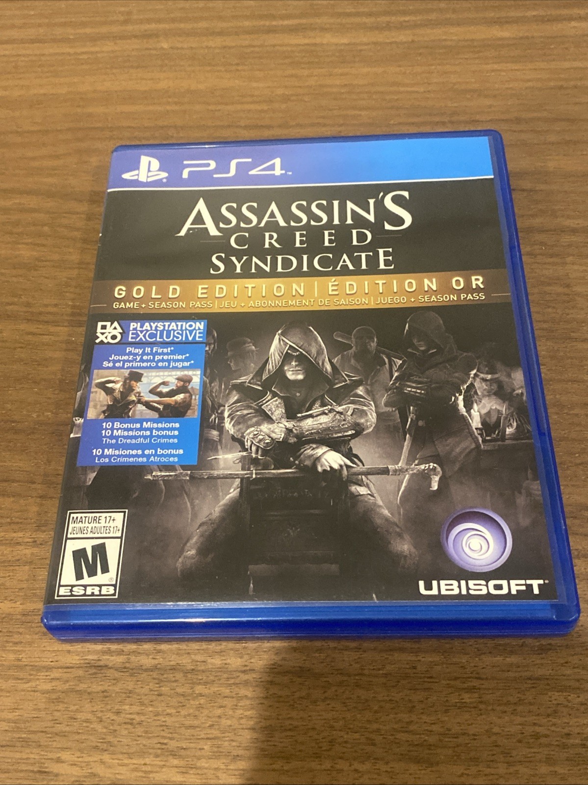Assassins Creed Syndicate Gold Edition (PlayStation 4) Authentic Complete CLEAN