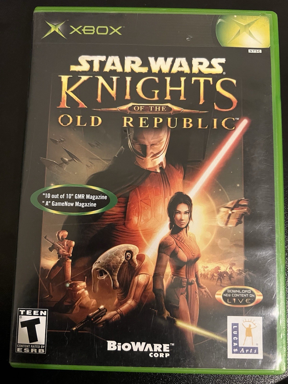 Star Wars: Knights of the Old Republic Xbox CIB Tested