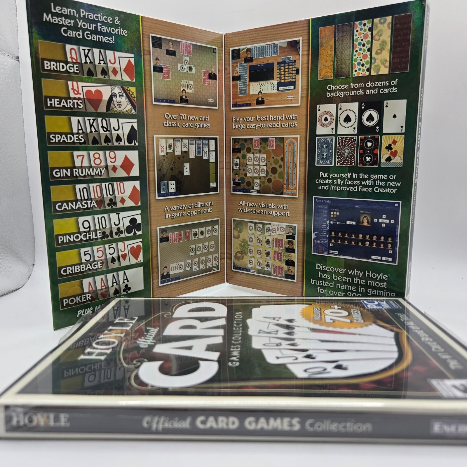 Hoyle Official Card Games Collection 70+ Games PC MAC CD-ROM – New/Sealed