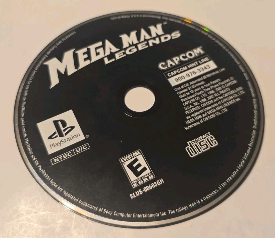 Mega Man Legends PS1 DISC ONLY Tested Authentic
