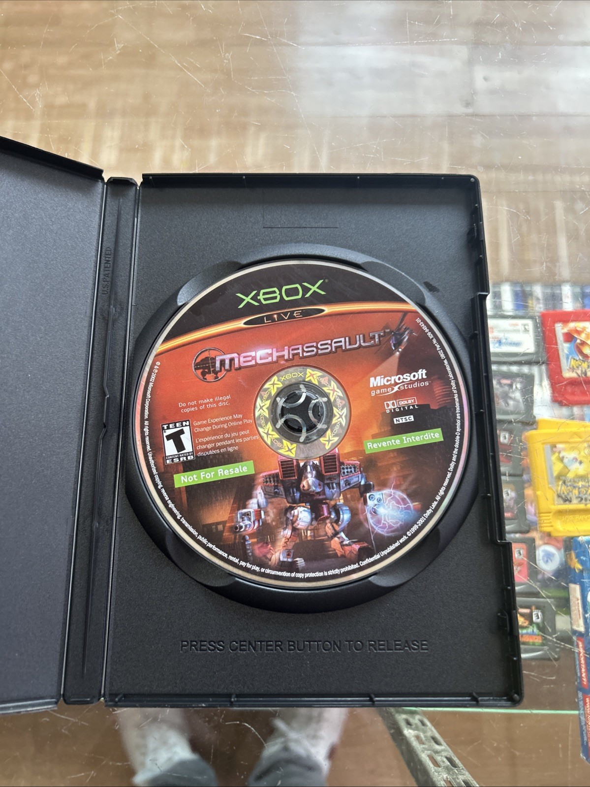 MechAssault (Microsoft Xbox, 2002) Disc Only