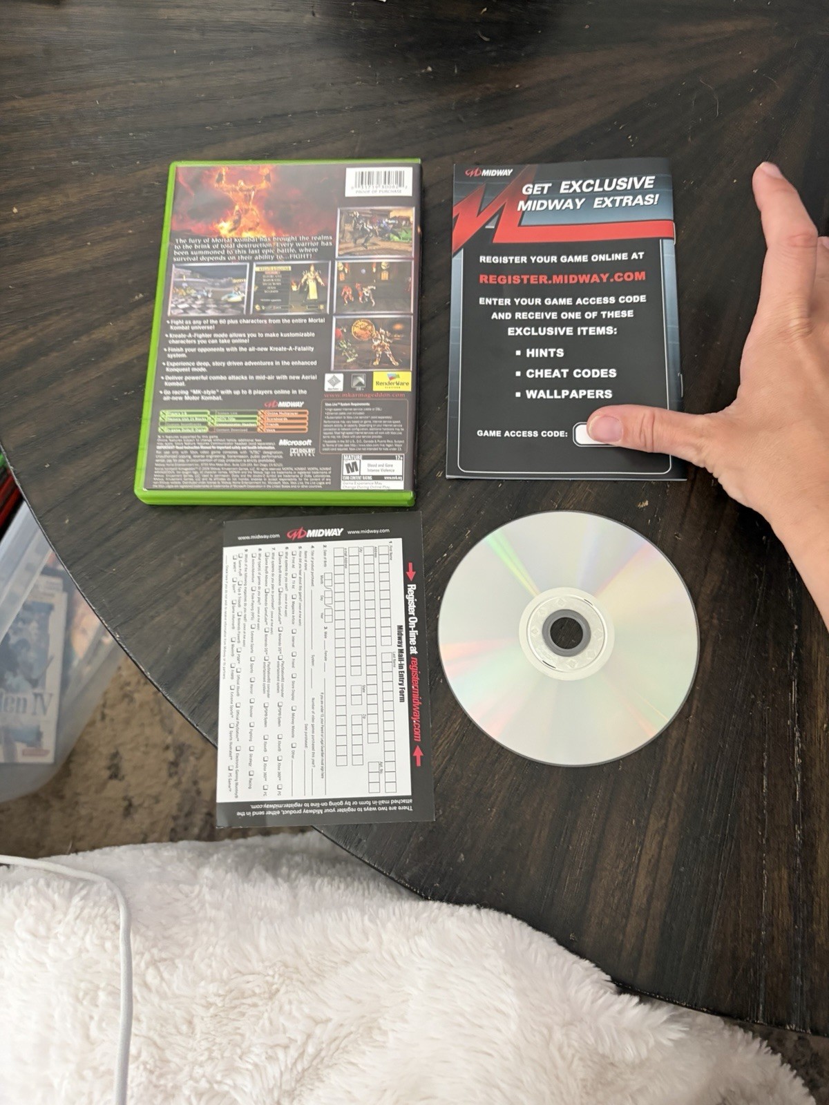 XBOX Game Mortal Kombat Armageddon CIB Complete In Box