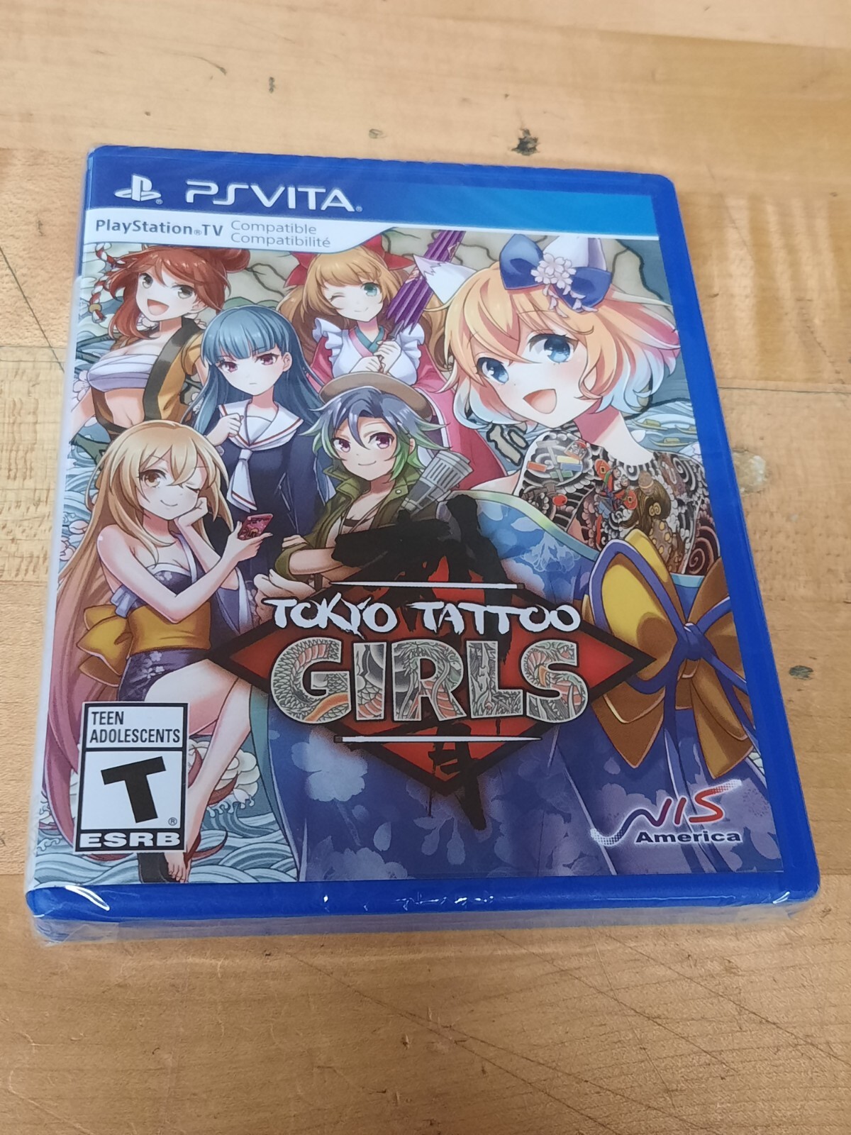 Tokyo Tattoo Girls – Sony PlayStation Vita NEW & SEALED. PUNCHED UPC.