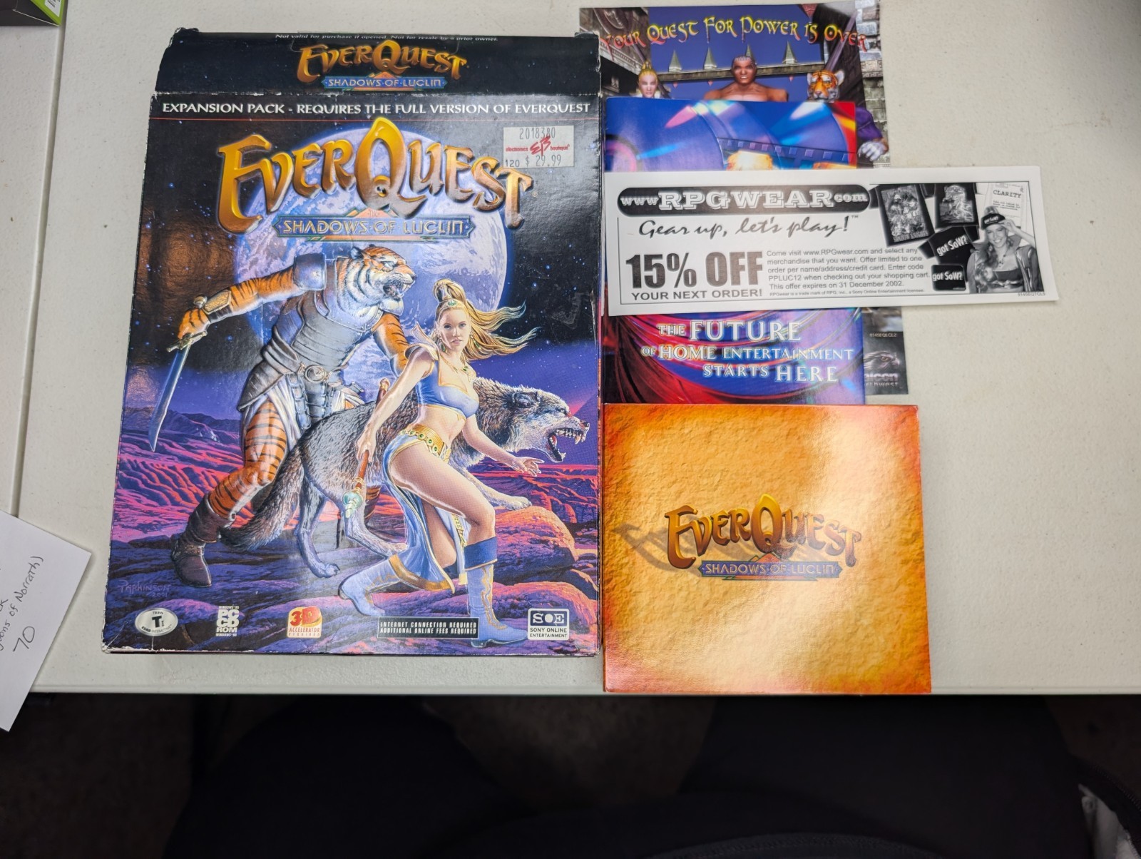 EverQuest Bundle: The Ruins of Kunark Shadows Of Luclin Lost Dungeons Of Norrath