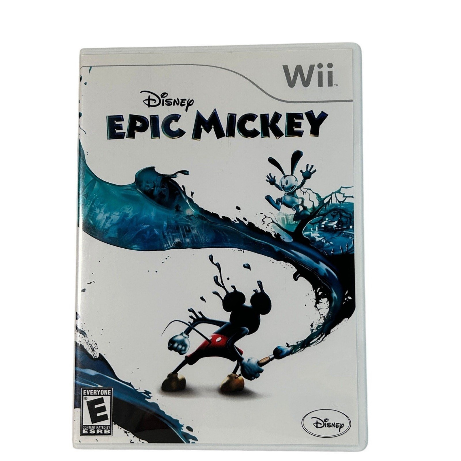 Disney Epic Mickey Nintendo Wii 2010 Action Adventure Game CIB Manual