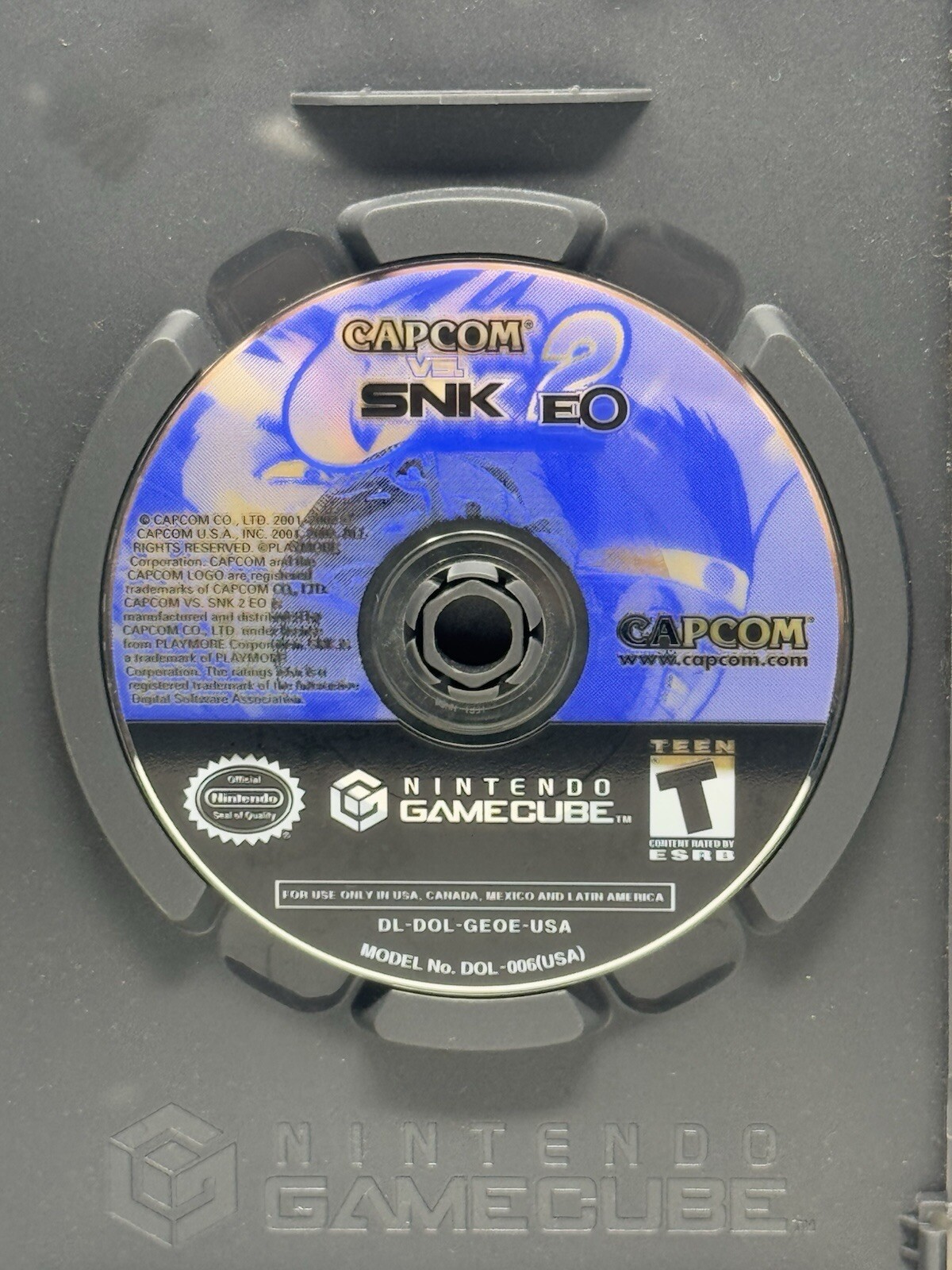 Capcom vs. SNK 2: EO (No Scratches) for Nintendo GameCube *GC* Tested