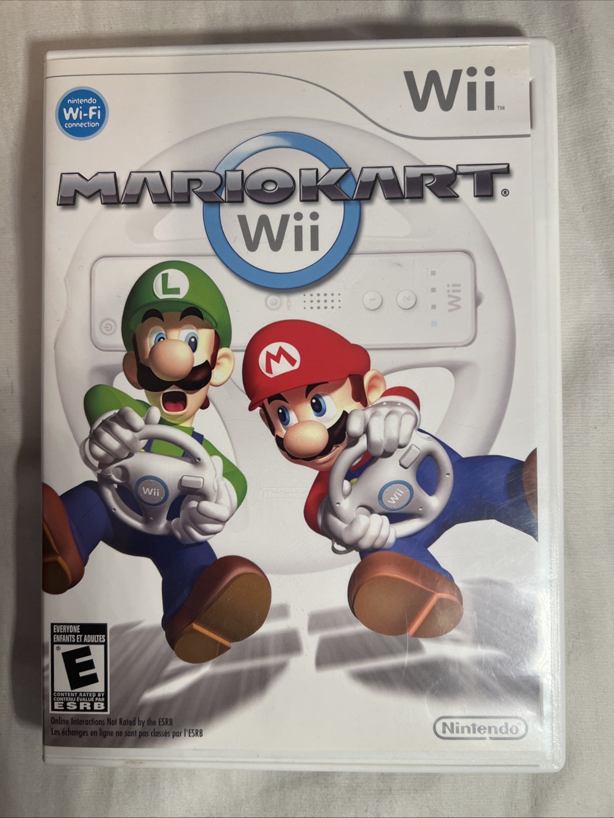 Nintendo Wii Game Mario Kart Wii Complete With Manual Racing Classic