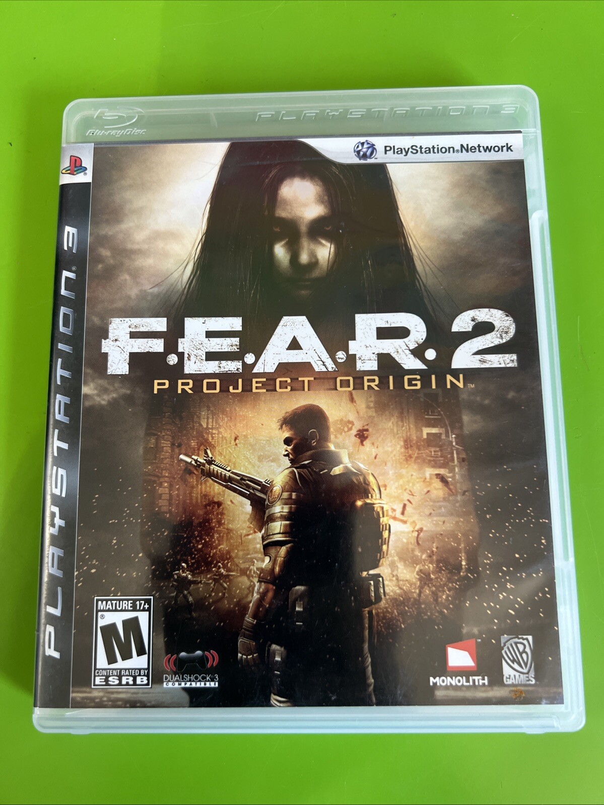F.E.A.R. 2: Project Origin (Sony PlayStation 3, 2009) COMPLETE! Tested & Working