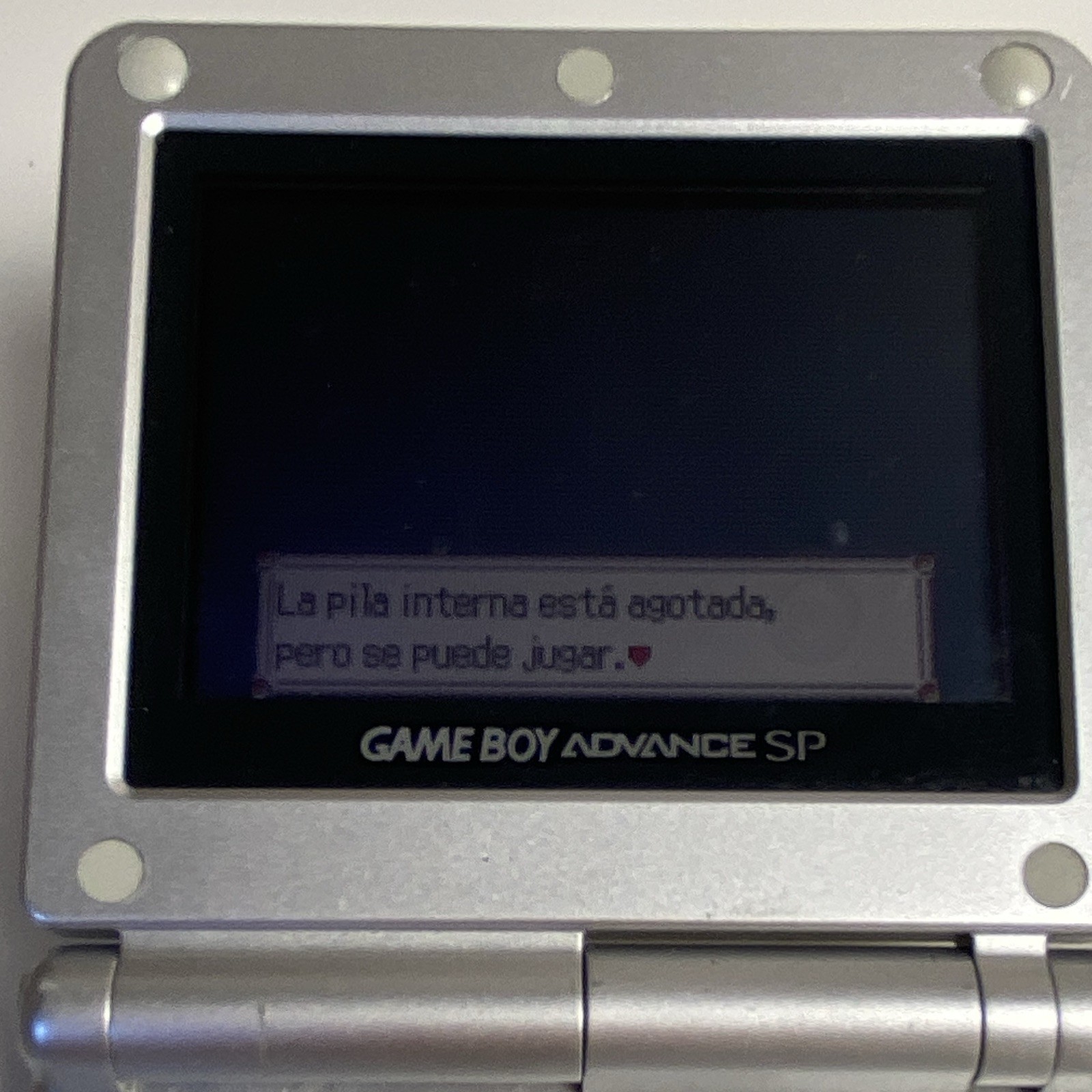 Nintendo Pokémon Ruby Game Boy Advance PAL Spain 2003 Dry Battery