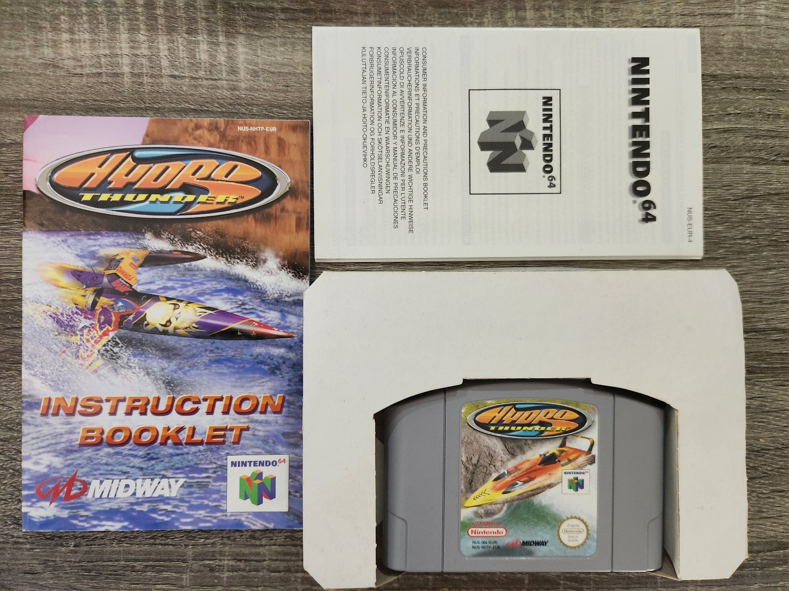 Hydro Thunder Boxed (Nintendo 64)