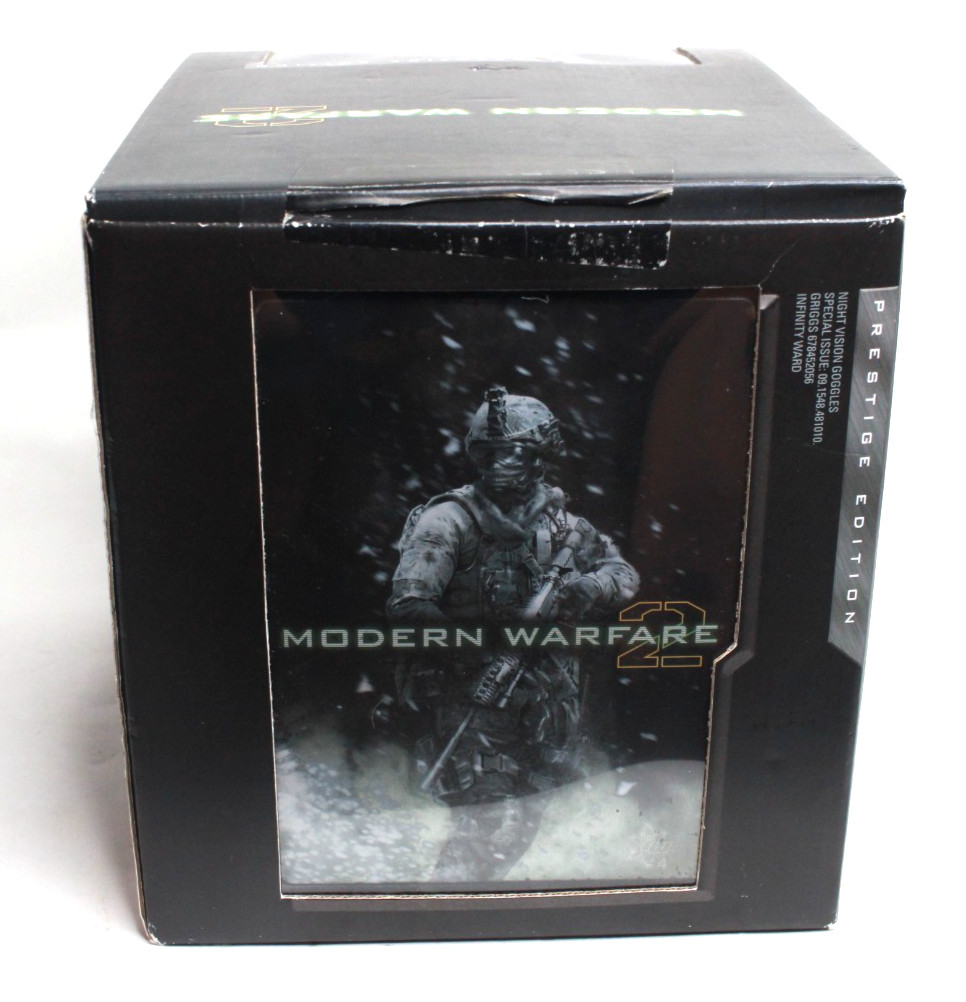 Call Of Duty Modern Warfare 2 Prestige Edition (Xbox 360) Goggles COMPLETE CIB