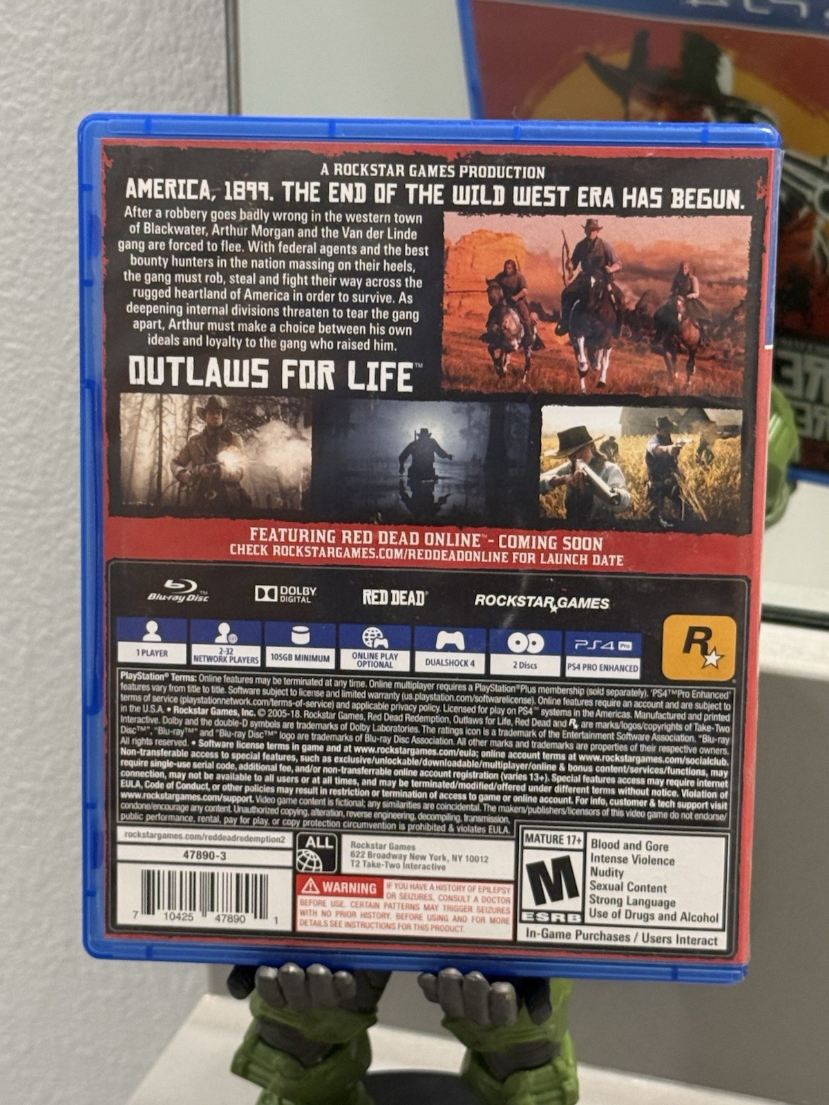 Red Dead Redemption 2 – Sony PlayStation 4 – INCLUDES MAP