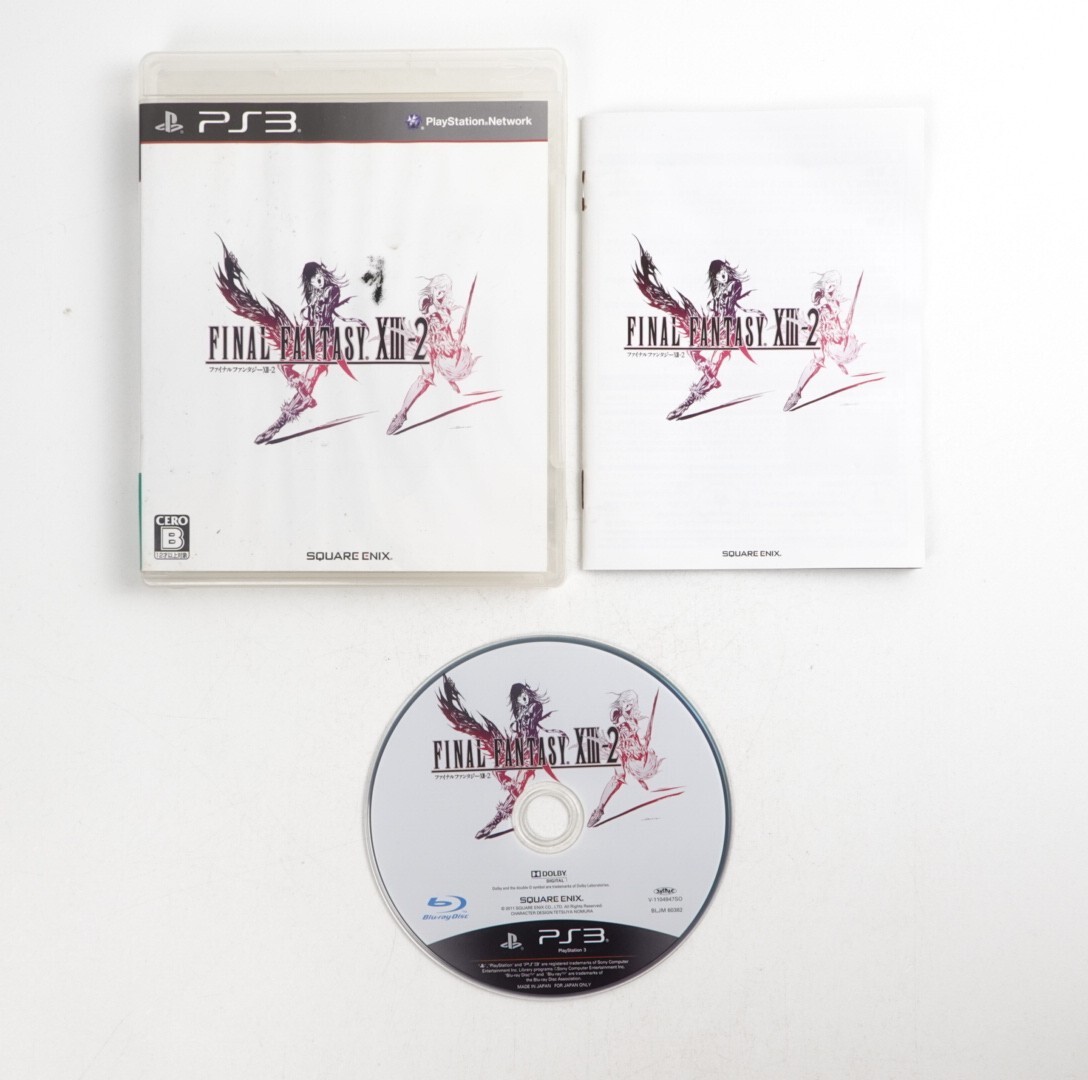 Final Fantasy XIII-2 PlayStation 3 PS3 Japan Import US Seller