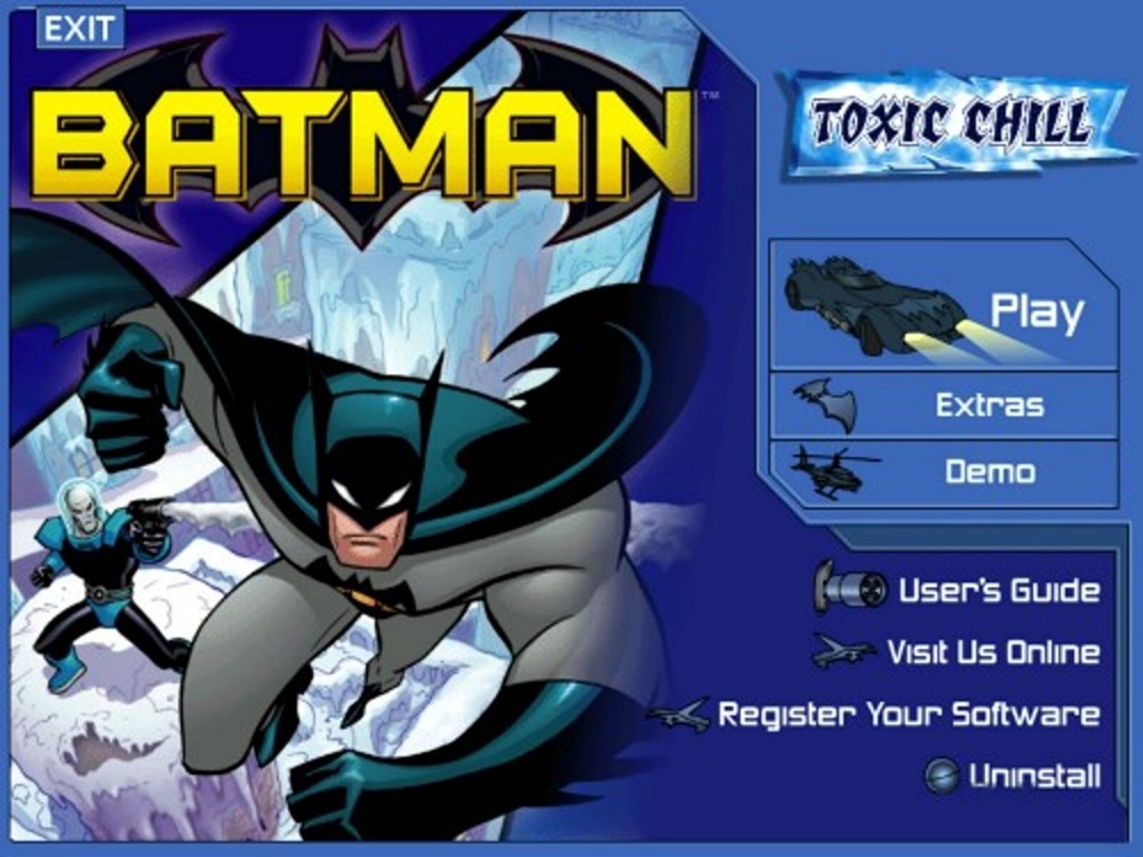 Batman Toxic Chill – Save Gotham City! Ages 7-10 PC Software Game Sealed New