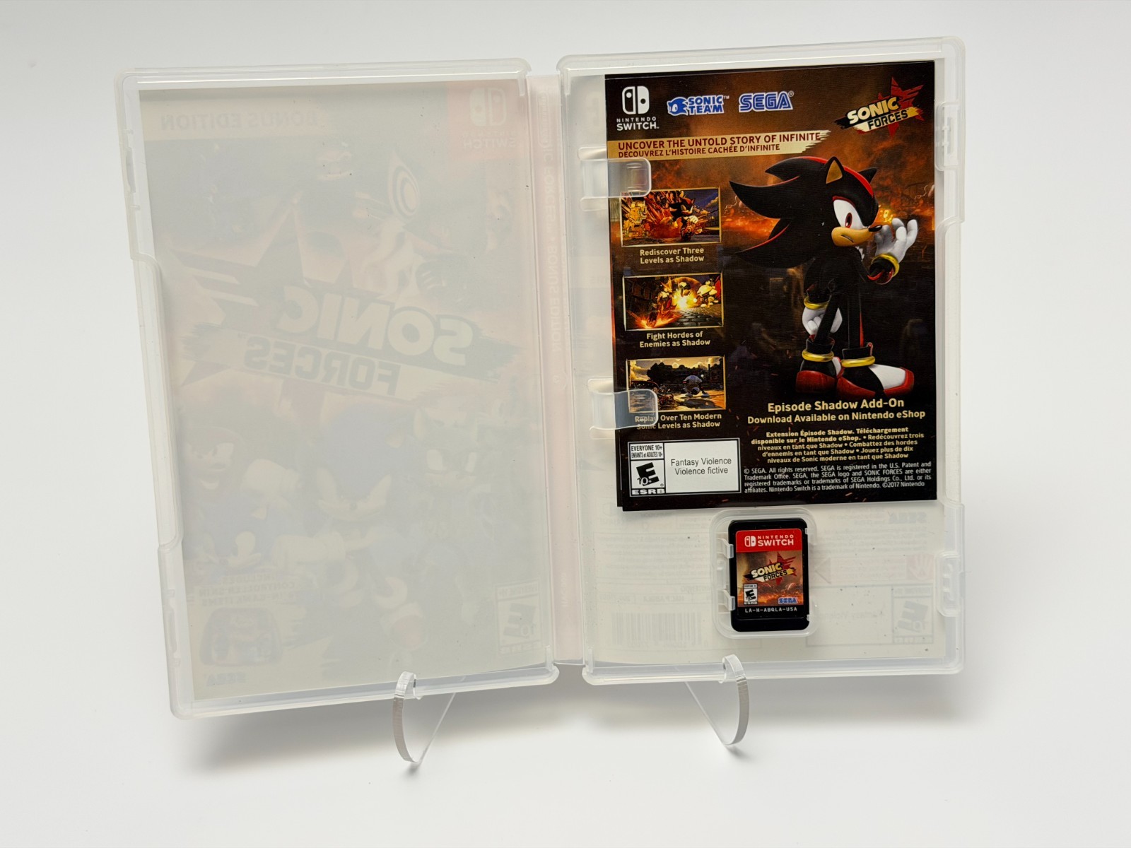 Sonic Forces Bonus Edition (Nintendo Switch) Tested Game Complete