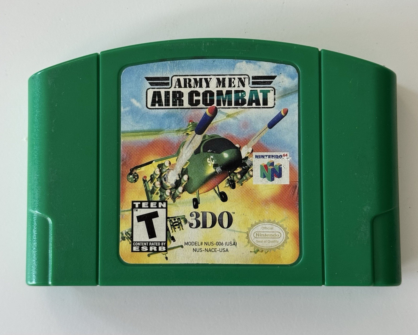 Army Men: Air Combat (Nintendo 64, N64) – Authentic – TESTED – Works Great