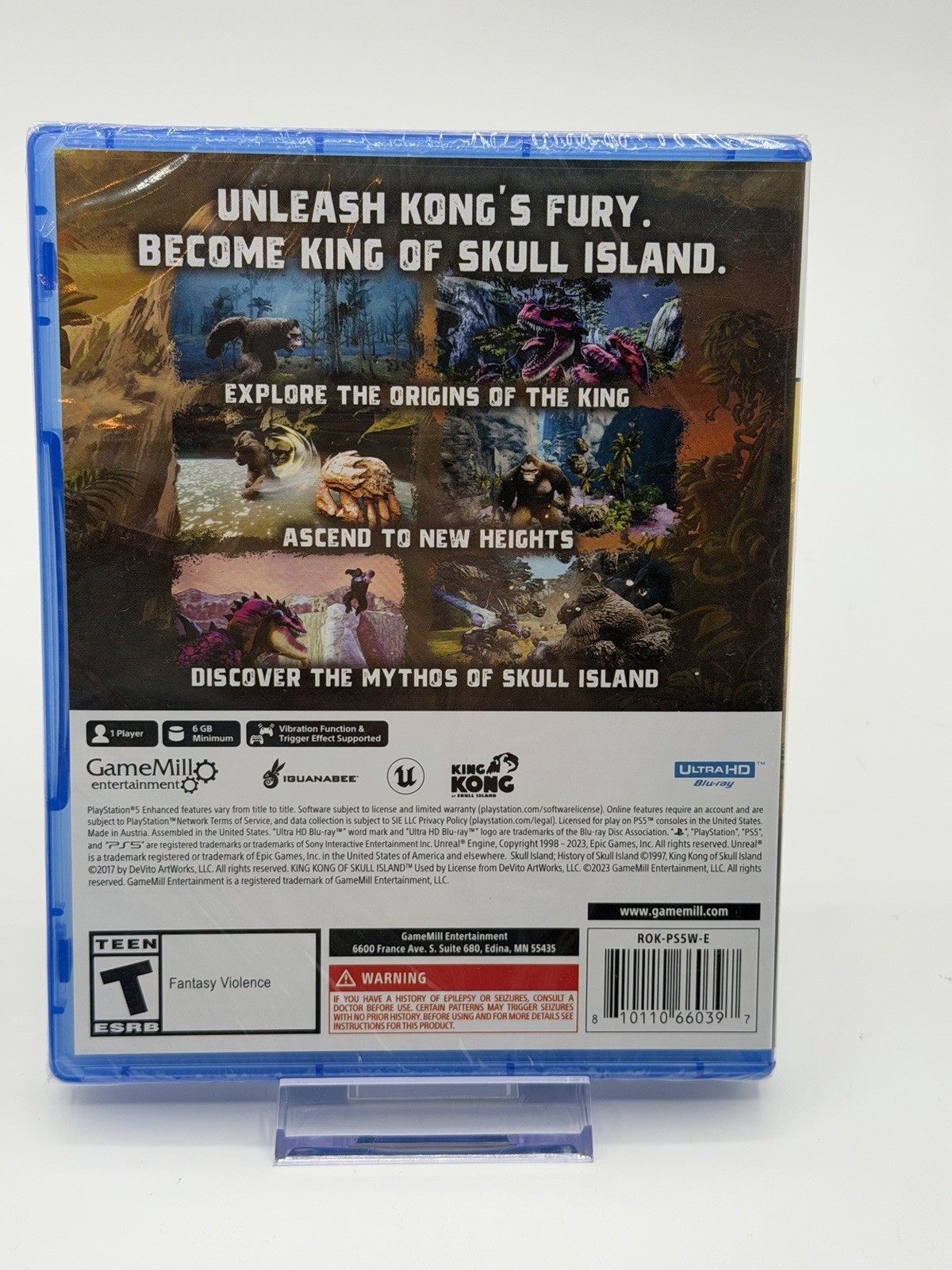 Rise of Kong Skull Island – Sony PlayStation 5 Brand New!! Sealed!!!!