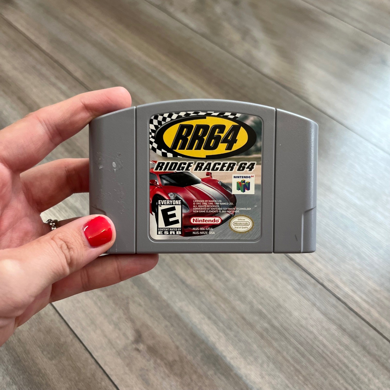 Ridge Racer 64 RR64 Nintendo 64 N64 Game Cartridge NUS-006 USA Authentic