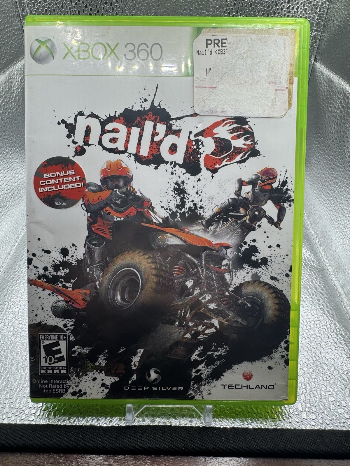 Deep Silver Nail’d Xbox 360 w/ Case Racing E10+ NTSC-U/C ATV Bonus No Manual