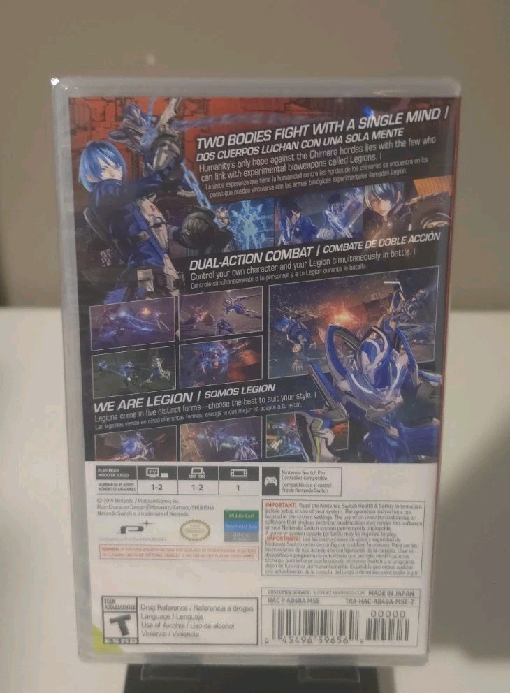 Astral Chain – (Nintendo Switch, 2019) Brand New Factory Sealed First Print Seal