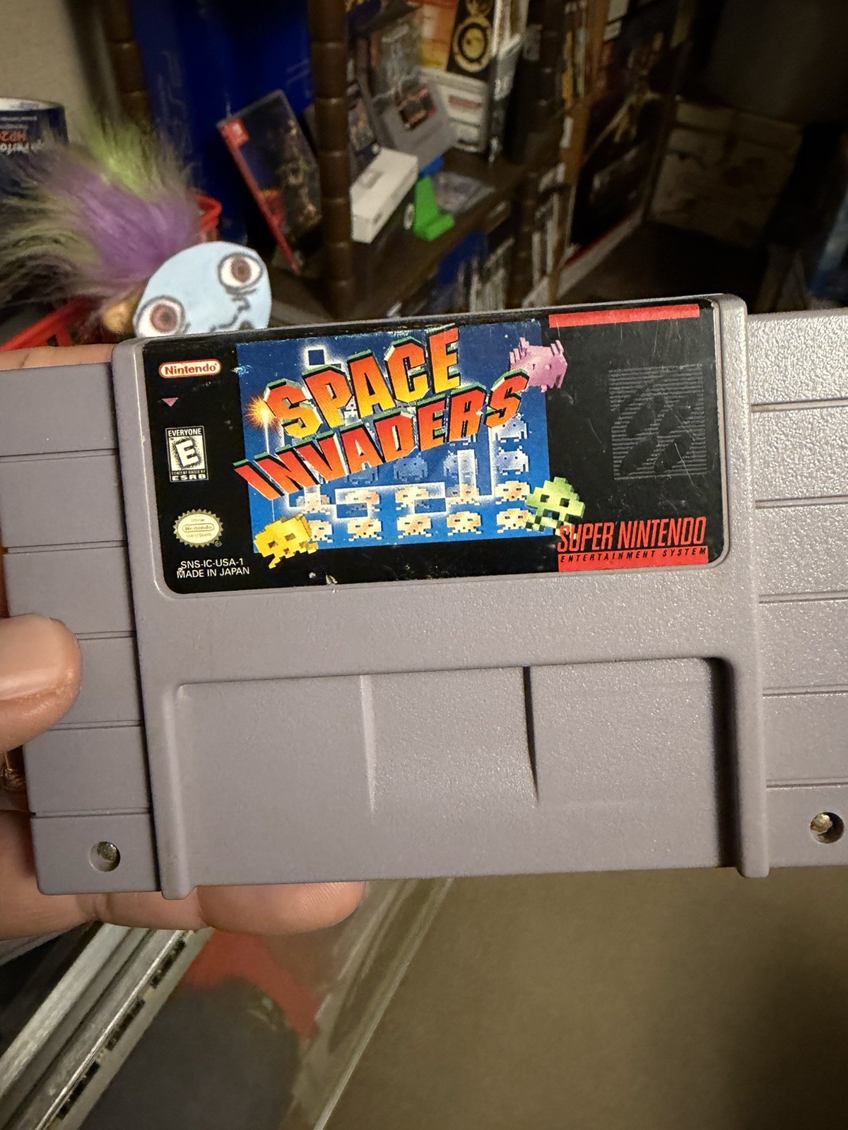 Super Nintendo Games Lot Rtype, NBA Jam, Toy Story, Space Invaders, Tetris,Bubsy