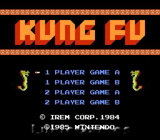 Kung Fu – Fun Classic NES Nintendo Game