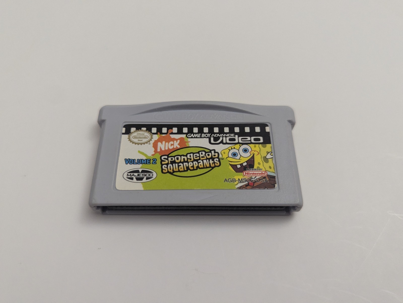 SpongeBob SquarePants Volume 2 – Nintendo Game Boy Advance Video Cartridge GBA