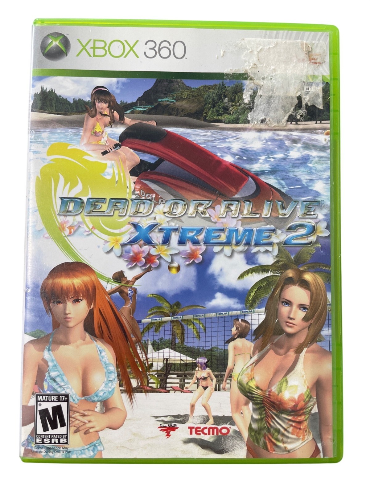 Xbox 360 Video Game Dead Or Alive Xtreme 2 Mature Rating Complete Case & Disc