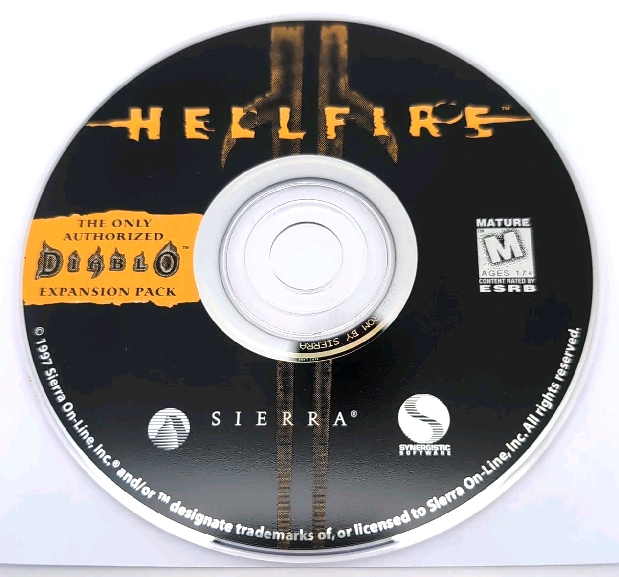 Diablo: Hellfire – Single Player Expansion Pack – Windows PC CD-ROM – DISC ONLY