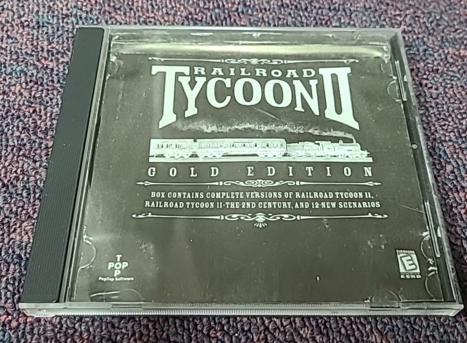 Railroad Tycoon II 2 Gold Edition PC (Ships Immediately!)