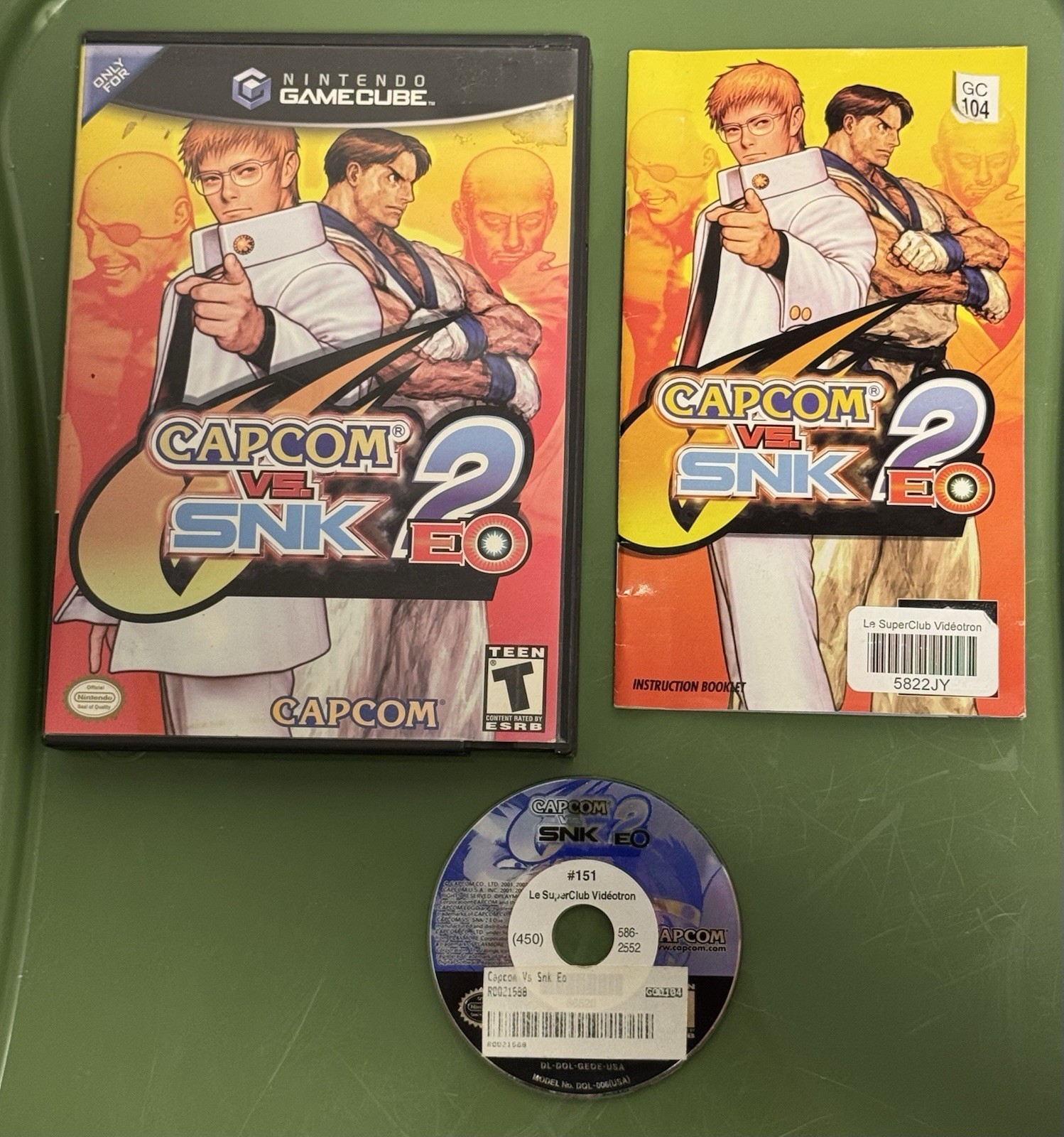 Capcom vs. SNK 2: EO (Nintendo GameCube, 2002)
