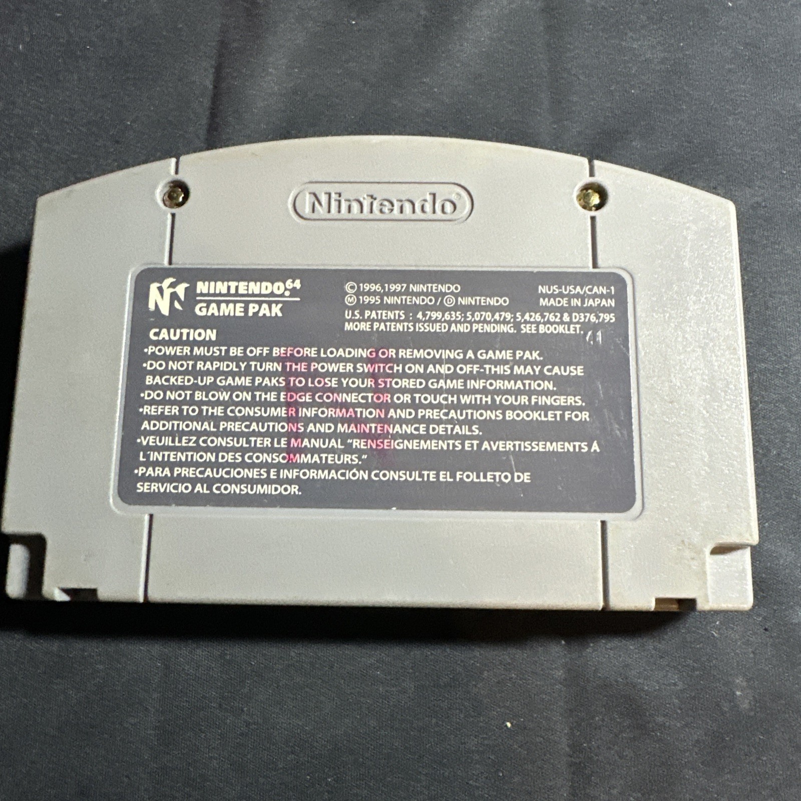 Banjo-Kazooie Nintendo 64 #us25