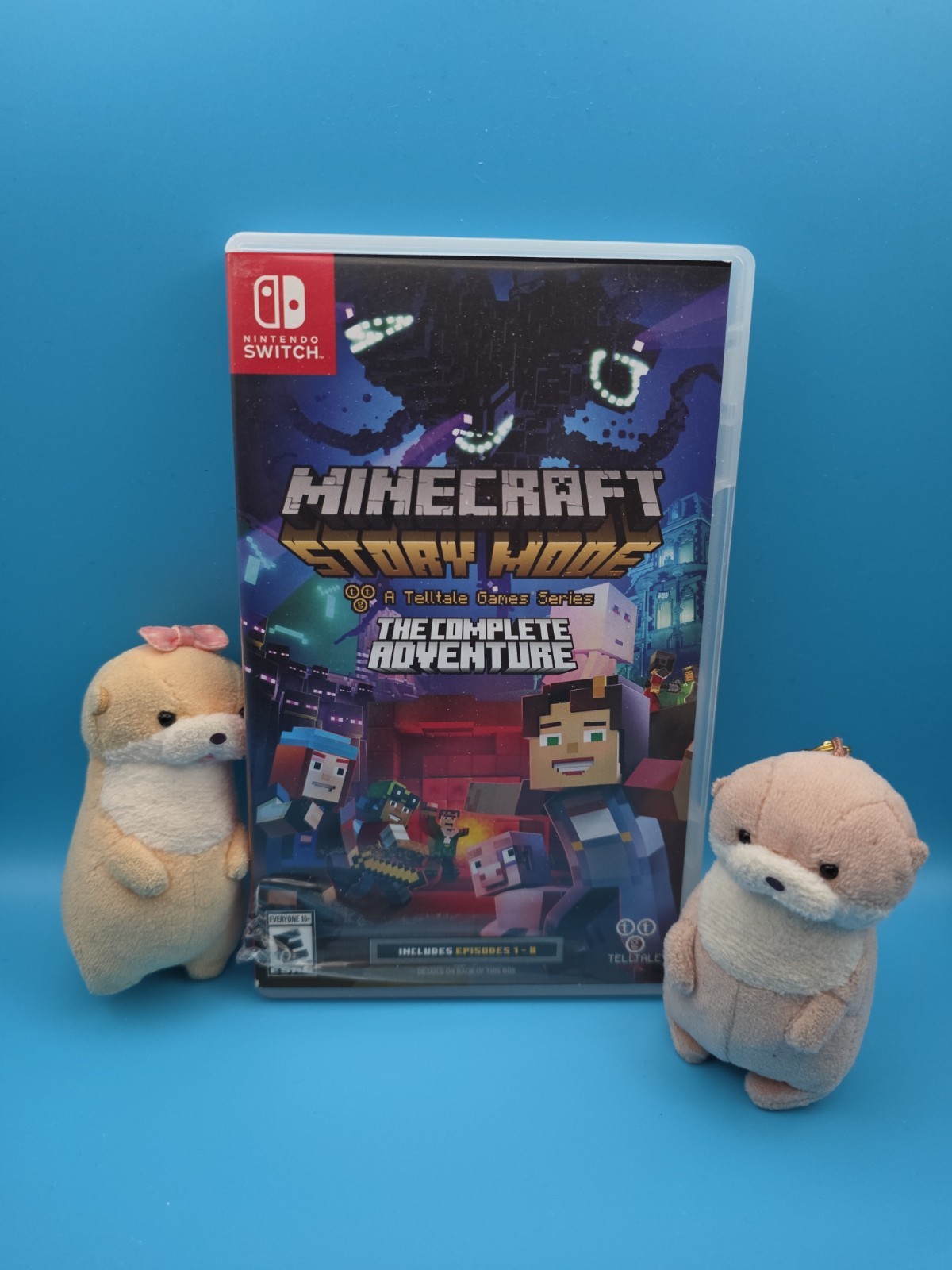 Telltale Games Minecraft: Story Mode Complete Adventure Switch E10+ 2017 NTSC