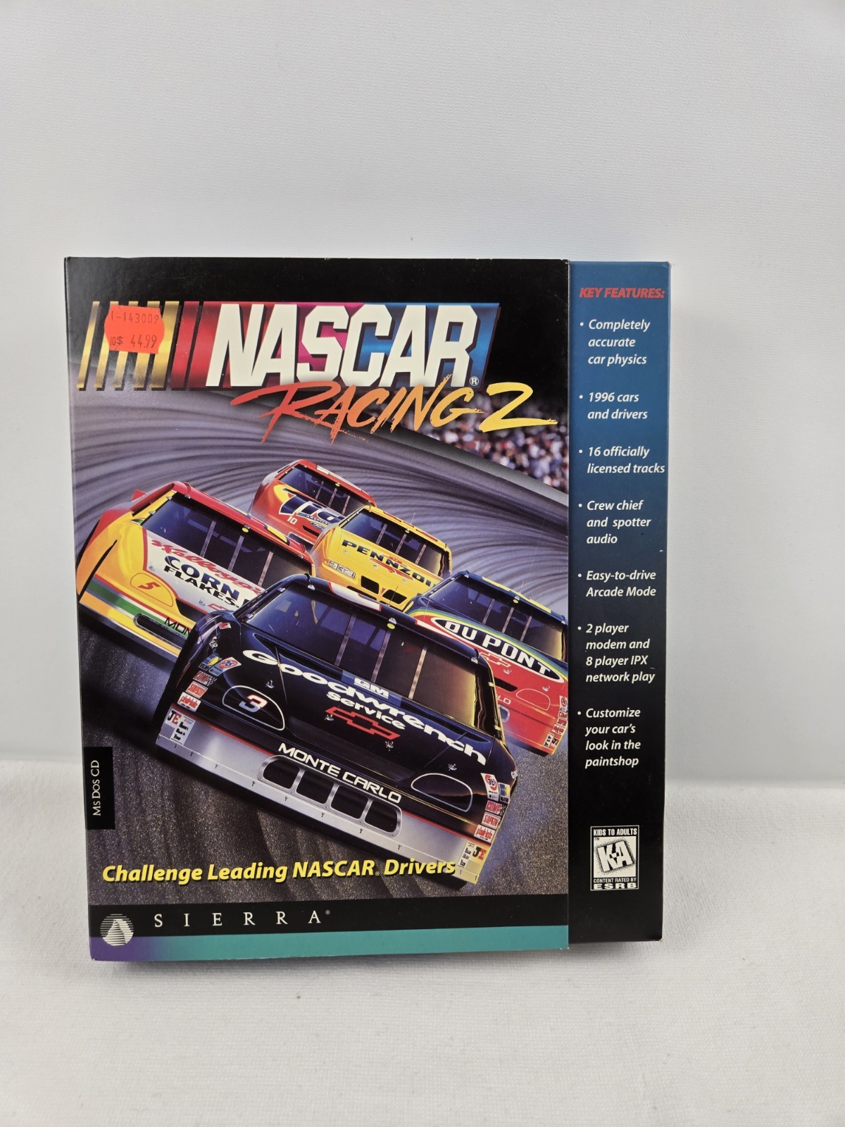 Vintage NASCAR Racing 2 FACTORY SEALED