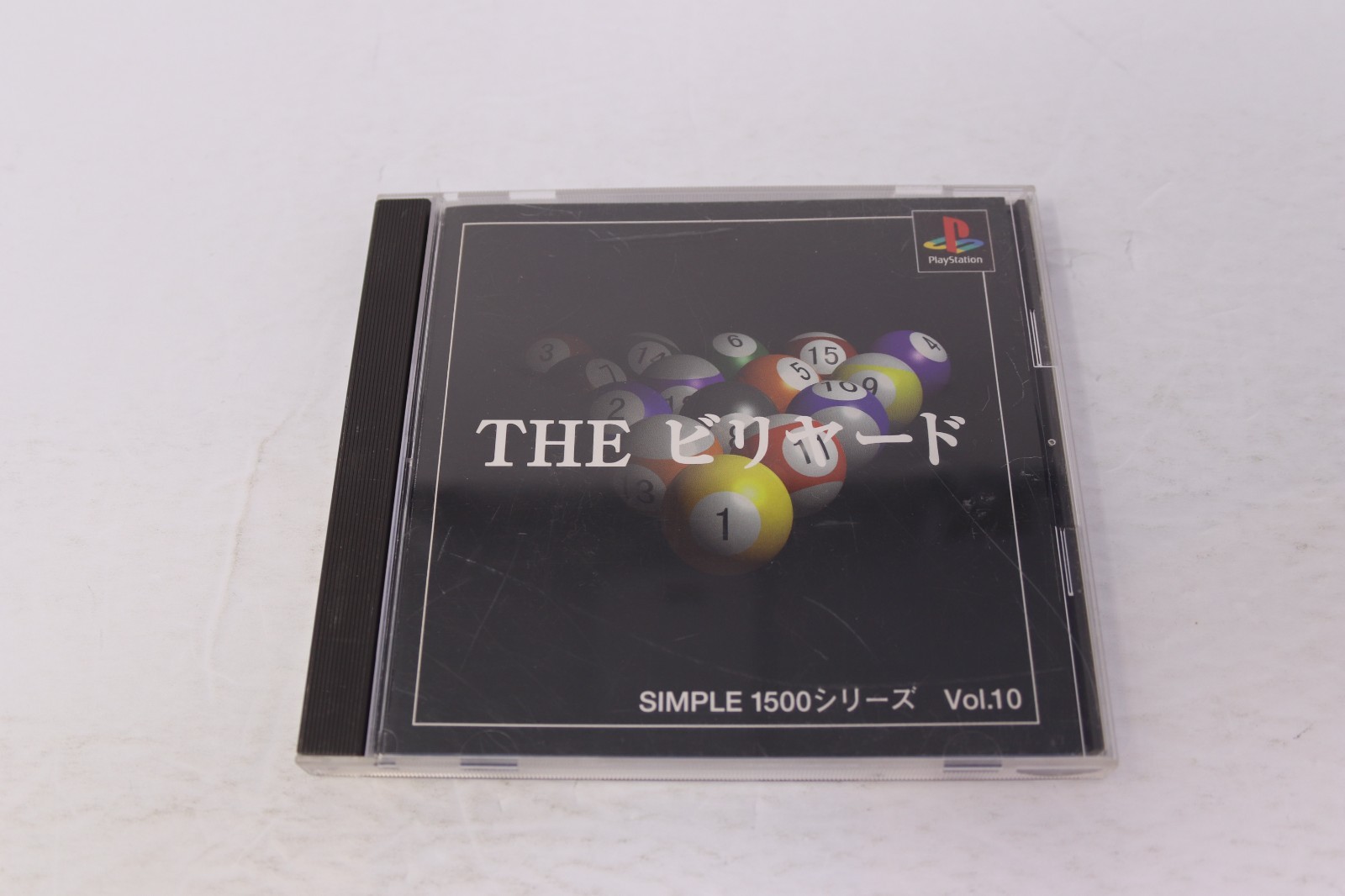 SIMPLE1500 Series Vol.10 The Billiards Sony PlayStation 1 Japan Region Lock