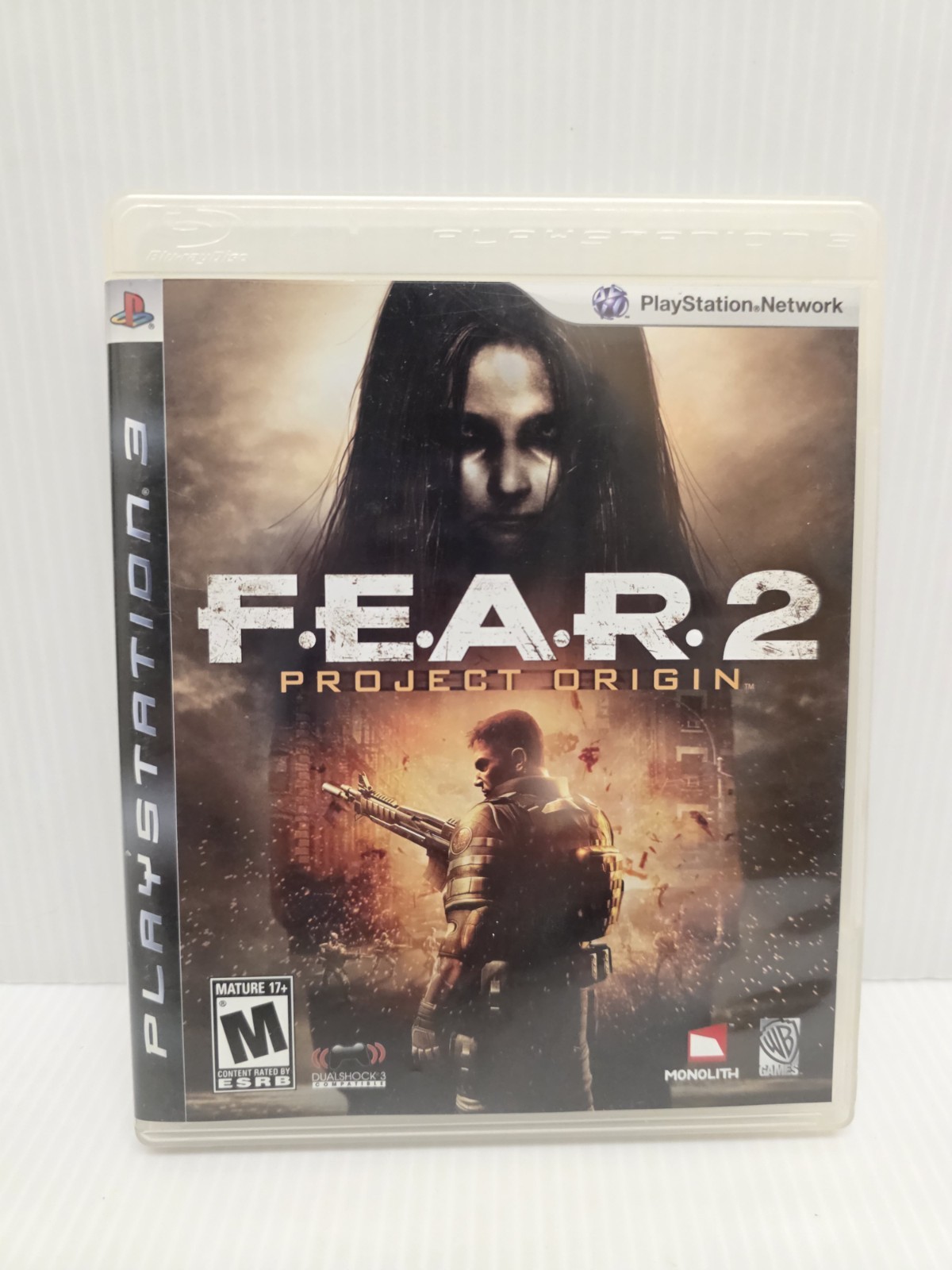 F.E.A.R. 2: Project Origin Video Game Sony PlayStation 3, 2009 – PS3 Complete